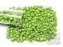 Size 6-0 Seed Beads - Opaque Lustered Light Green